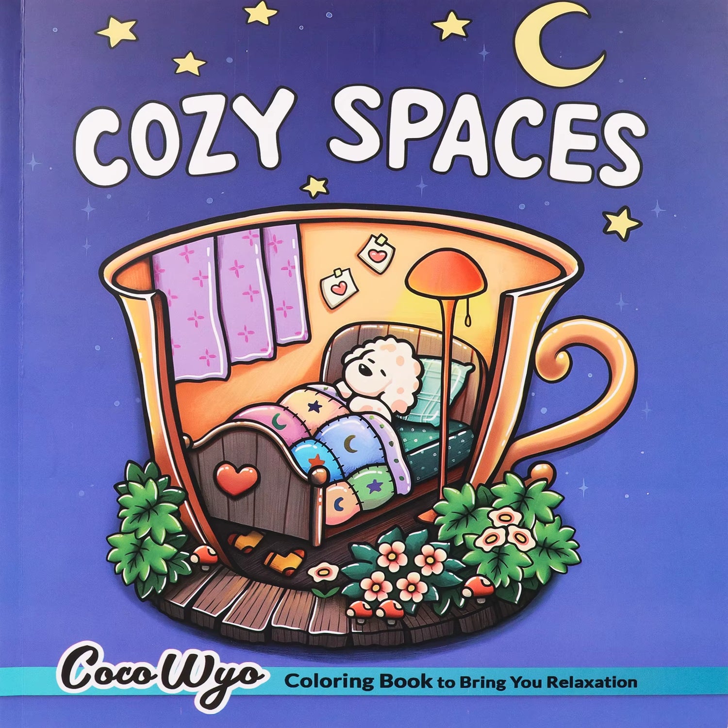 Halloween Spectre Coloring Book FUZZY HYGGE Coloring Book for Adults and Teen Featuring Adorable Creepy Creatures Painting Gift