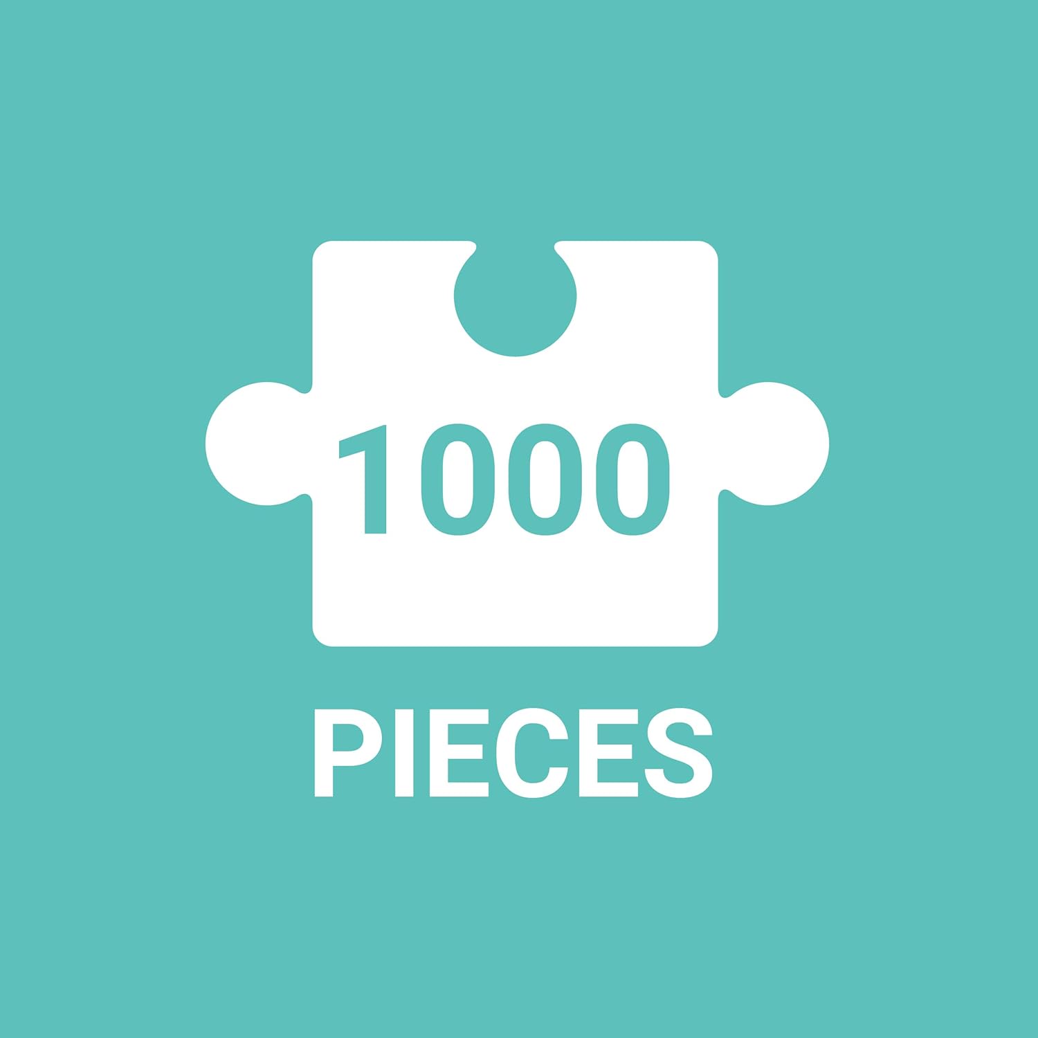 1000 Piece United States Jigsaw Puzzle for Adults and Families, USA Family Puzzle with Vibrant Illustrations of the Attributes of the 50 States