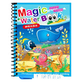 Coloring Books Painting Toy Magic Water Drawing Books Toddler Graffiti Toy DIY Craft Toys for Children Gifts